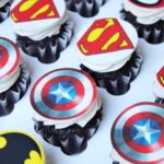 Avengers Themed Cupcakes