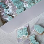Baby shower sugar cookies