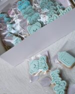 Baby shower sugar cookies