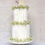 Ethereal Floral Cascade Cake