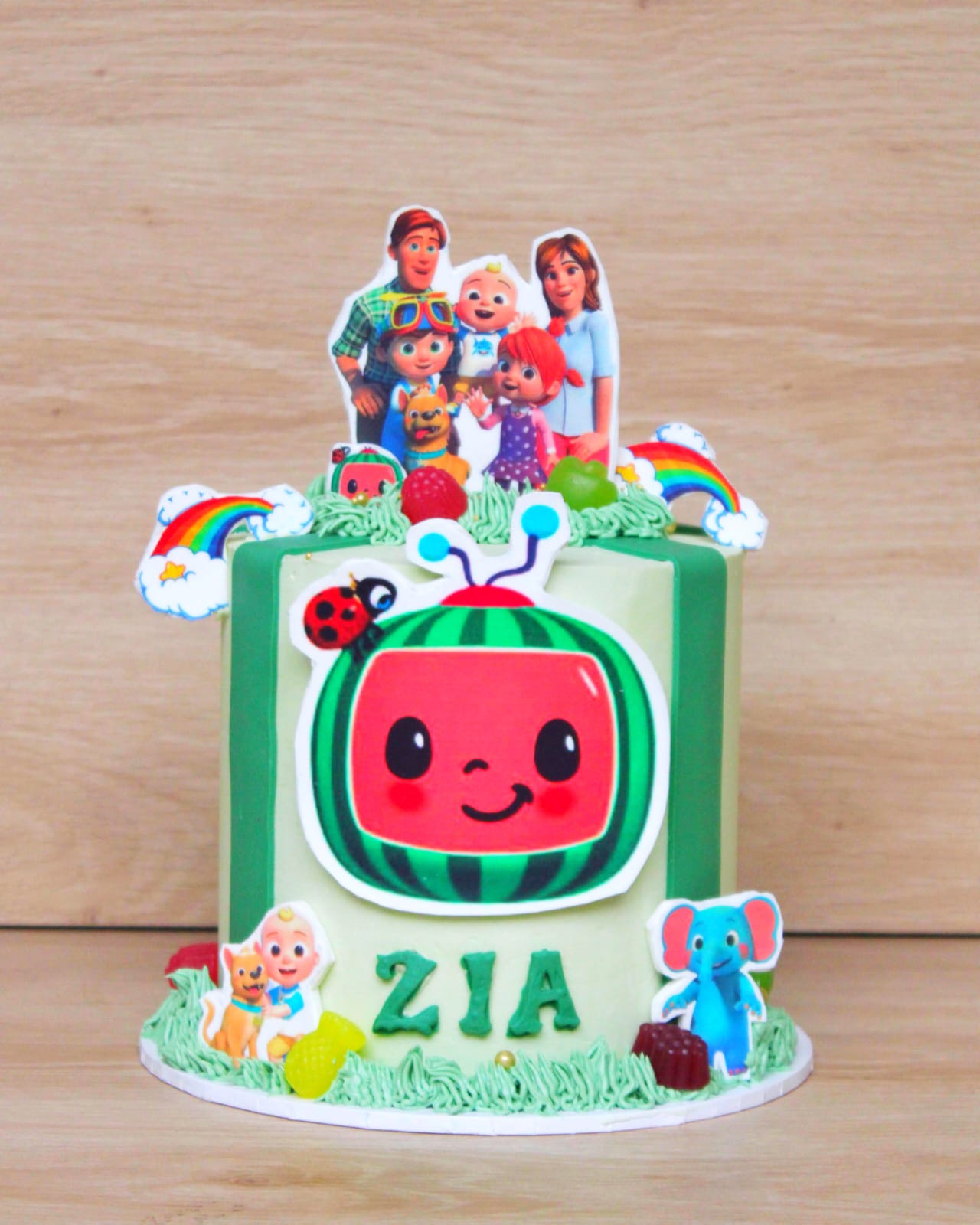 Cocomelon cake Cocomelon cake - Image 1
